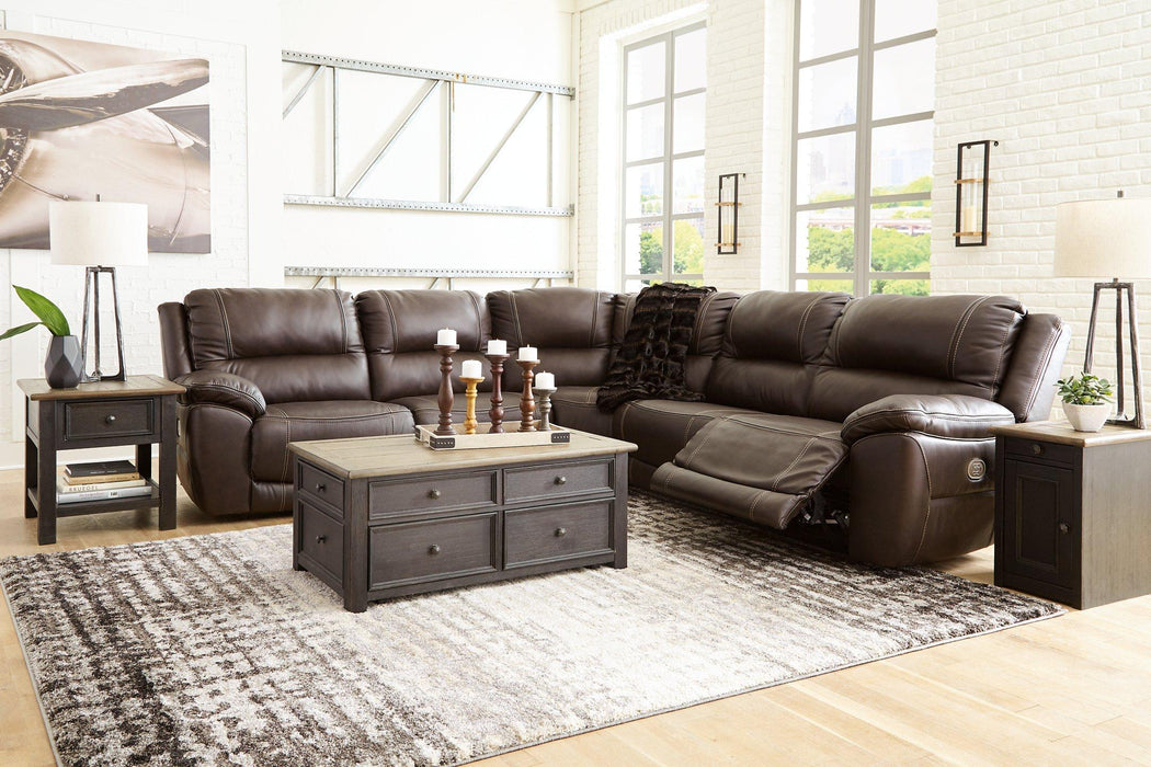 Dunleith Power Reclining Sectional - Premium Sectional from Ashley Furniture - Just $2522.88! Shop now at Furniture Wholesale Plus  We are the best furniture store in Nashville, Hendersonville, Goodlettsville, Madison, Antioch, Mount Juliet, Lebanon, Gallatin, Springfield, Murfreesboro, Franklin, Brentwood