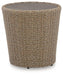 Danson Outdoor End Table - Premium Outdoor End Table from Ashley Furniture - Just $171.46! Shop now at Furniture Wholesale Plus  We are the best furniture store in Nashville, Hendersonville, Goodlettsville, Madison, Antioch, Mount Juliet, Lebanon, Gallatin, Springfield, Murfreesboro, Franklin, Brentwood