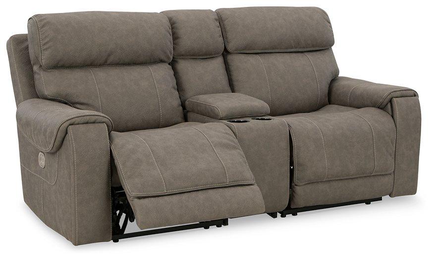 Starbot 3-Piece Power Reclining Loveseat with Console - Premium Loveseat from Ashley Furniture - Just $1800.36! Shop now at Furniture Wholesale Plus  We are the best furniture store in Nashville, Hendersonville, Goodlettsville, Madison, Antioch, Mount Juliet, Lebanon, Gallatin, Springfield, Murfreesboro, Franklin, Brentwood