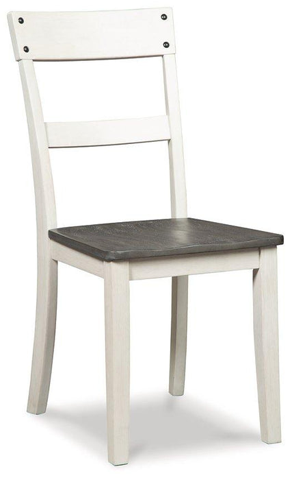 Nelling Dining Chair - Premium Dining Chair from Ashley Furniture - Just $82.46! Shop now at Furniture Wholesale Plus  We are the best furniture store in Nashville, Hendersonville, Goodlettsville, Madison, Antioch, Mount Juliet, Lebanon, Gallatin, Springfield, Murfreesboro, Franklin, Brentwood