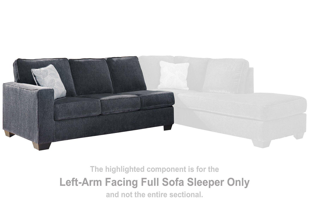 Altari 2-Piece Sleeper Sectional with Chaise - Premium Sectional from Ashley Furniture - Just $1234.74! Shop now at Furniture Wholesale Plus  We are the best furniture store in Nashville, Hendersonville, Goodlettsville, Madison, Antioch, Mount Juliet, Lebanon, Gallatin, Springfield, Murfreesboro, Franklin, Brentwood