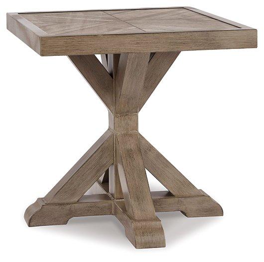 Beachcroft End Table - Premium Outdoor End Table from Ashley Furniture - Just $416.85! Shop now at Furniture Wholesale Plus  We are the best furniture store in Nashville, Hendersonville, Goodlettsville, Madison, Antioch, Mount Juliet, Lebanon, Gallatin, Springfield, Murfreesboro, Franklin, Brentwood