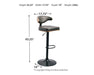 Bellatier Adjustable Height Bar Stool - Premium Barstool from Ashley Furniture - Just $104.58! Shop now at Furniture Wholesale Plus  We are the best furniture store in Nashville, Hendersonville, Goodlettsville, Madison, Antioch, Mount Juliet, Lebanon, Gallatin, Springfield, Murfreesboro, Franklin, Brentwood