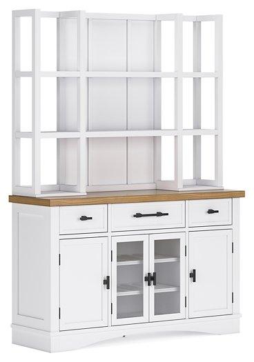 Ashbryn Dining Server and Hutch - Premium Server from Ashley Furniture - Just $1035.73! Shop now at Furniture Wholesale Plus  We are the best furniture store in Nashville, Hendersonville, Goodlettsville, Madison, Antioch, Mount Juliet, Lebanon, Gallatin, Springfield, Murfreesboro, Franklin, Brentwood