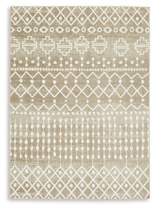 Bunchly 5' x 7' Rug - Premium Rug from Ashley Furniture - Just $90.36! Shop now at Furniture Wholesale Plus  We are the best furniture store in Nashville, Hendersonville, Goodlettsville, Madison, Antioch, Mount Juliet, Lebanon, Gallatin, Springfield, Murfreesboro, Franklin, Brentwood