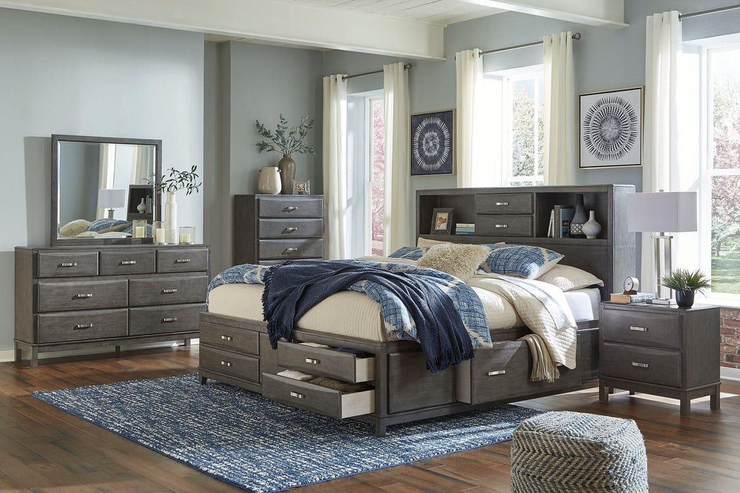 Caitbrook Storage Bed with 8 Drawers - Premium Bed from Ashley Furniture - Just $951.26! Shop now at Furniture Wholesale Plus  We are the best furniture store in Nashville, Hendersonville, Goodlettsville, Madison, Antioch, Mount Juliet, Lebanon, Gallatin, Springfield, Murfreesboro, Franklin, Brentwood