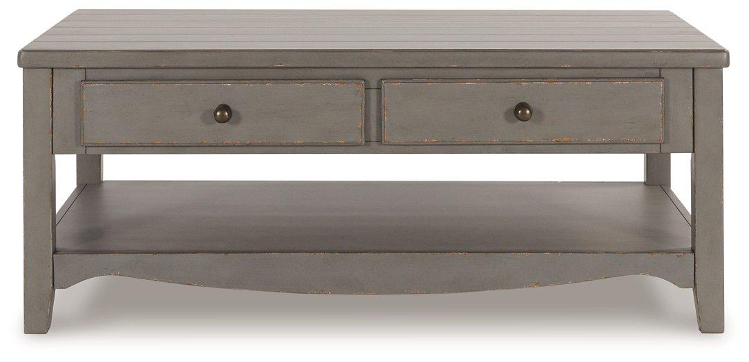 Charina Coffee Table - Premium Cocktail Table from Ashley Furniture - Just $280.92! Shop now at Furniture Wholesale Plus  We are the best furniture store in Nashville, Hendersonville, Goodlettsville, Madison, Antioch, Mount Juliet, Lebanon, Gallatin, Springfield, Murfreesboro, Franklin, Brentwood