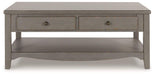 Charina Coffee Table - Premium Cocktail Table from Ashley Furniture - Just $280.92! Shop now at Furniture Wholesale Plus  We are the best furniture store in Nashville, Hendersonville, Goodlettsville, Madison, Antioch, Mount Juliet, Lebanon, Gallatin, Springfield, Murfreesboro, Franklin, Brentwood