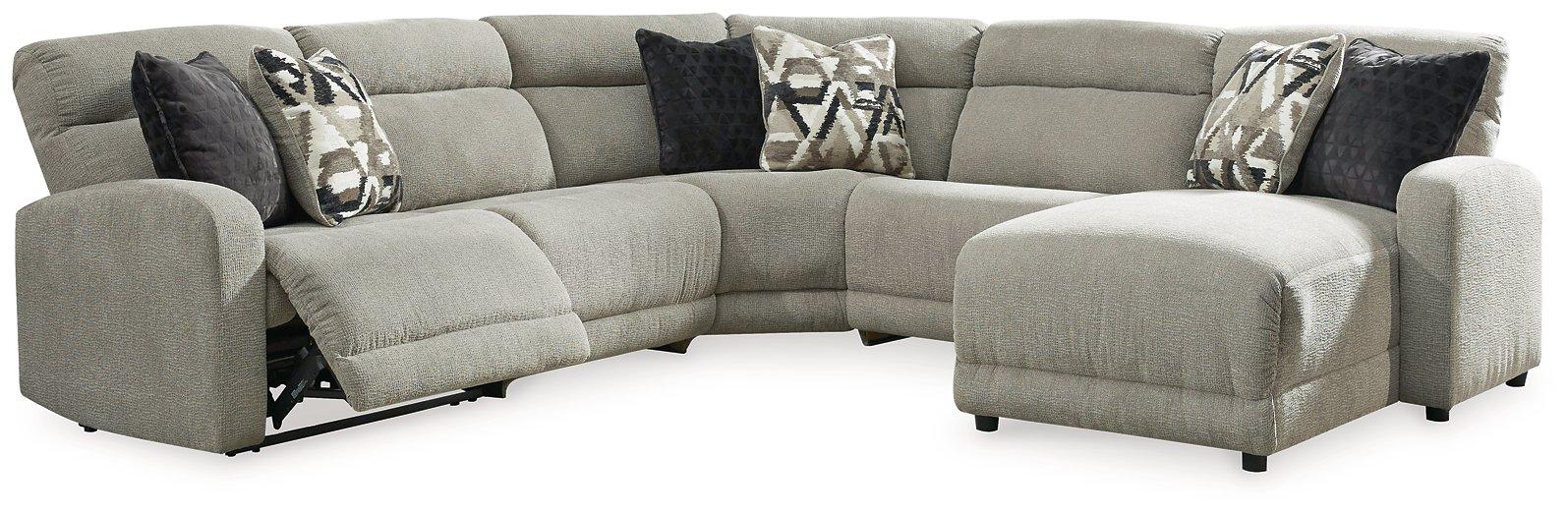 Colleyville Power Reclining Sectional with Chaise - Premium Sectional from Ashley Furniture - Just $1403.62! Shop now at Furniture Wholesale Plus  We are the best furniture store in Nashville, Hendersonville, Goodlettsville, Madison, Antioch, Mount Juliet, Lebanon, Gallatin, Springfield, Murfreesboro, Franklin, Brentwood