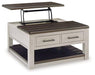 Darborn Lift-Top Coffee Table - Premium Cocktail Table Lift from Ashley Furniture - Just $423.04! Shop now at Furniture Wholesale Plus  We are the best furniture store in Nashville, Hendersonville, Goodlettsville, Madison, Antioch, Mount Juliet, Lebanon, Gallatin, Springfield, Murfreesboro, Franklin, Brentwood