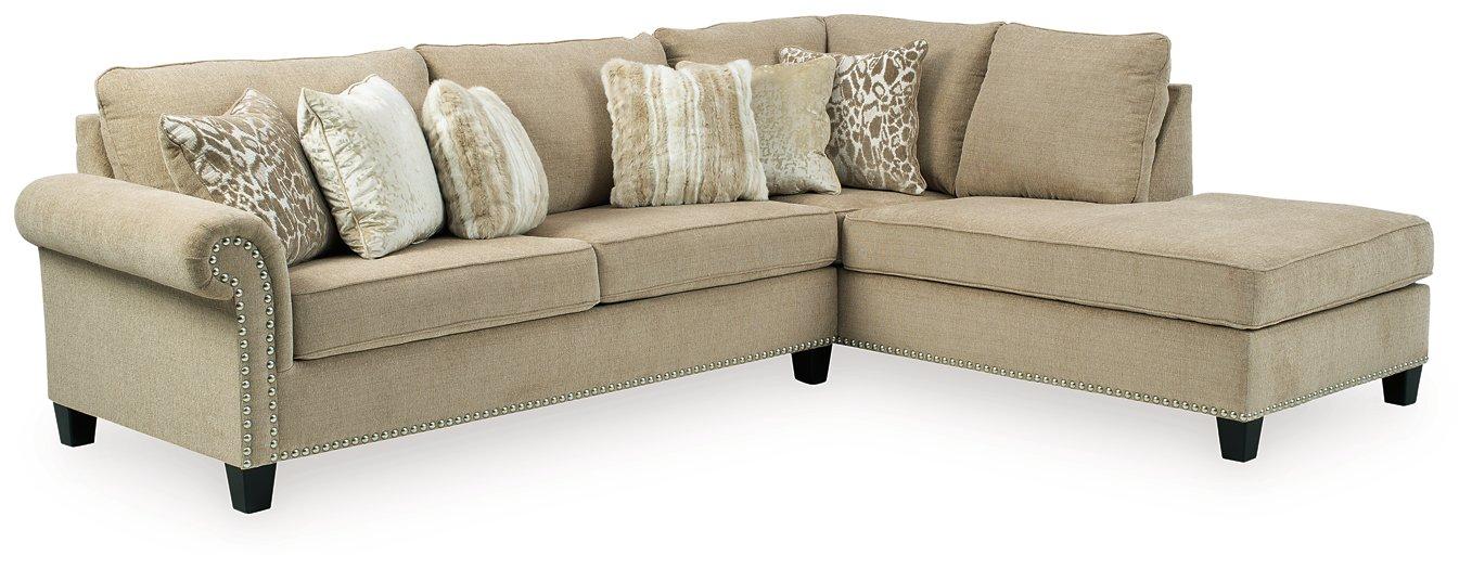 Dovemont 2-Piece Sectional with Chaise - Premium Sectional from Ashley Furniture - Just $1171.19! Shop now at Furniture Wholesale Plus  We are the best furniture store in Nashville, Hendersonville, Goodlettsville, Madison, Antioch, Mount Juliet, Lebanon, Gallatin, Springfield, Murfreesboro, Franklin, Brentwood