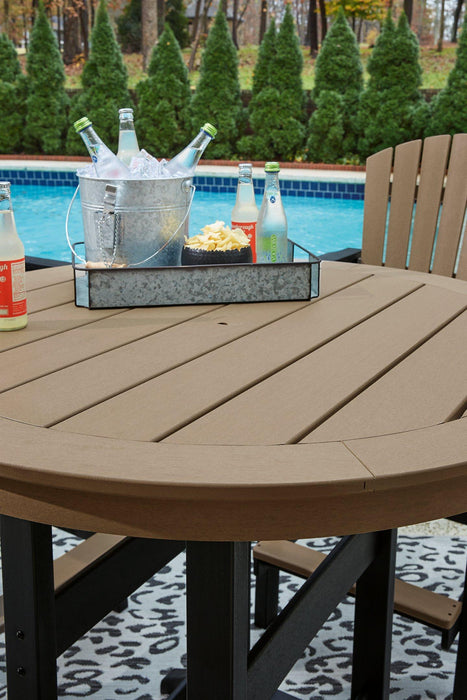 Fairen Trail Bar Table - Premium Outdoor Pub Table from Ashley Furniture - Just $703.89! Shop now at Furniture Wholesale Plus  We are the best furniture store in Nashville, Hendersonville, Goodlettsville, Madison, Antioch, Mount Juliet, Lebanon, Gallatin, Springfield, Murfreesboro, Franklin, Brentwood