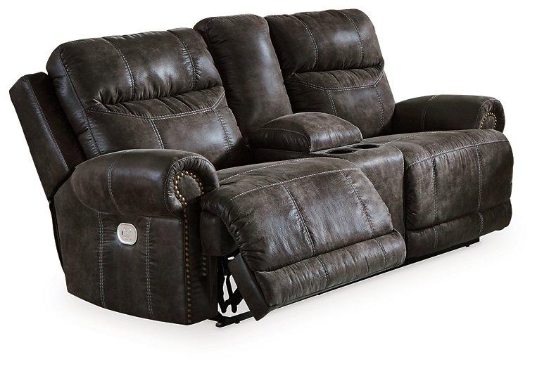 Grearview Power Reclining Loveseat with Console - Premium Loveseat from Ashley Furniture - Just $1250.85! Shop now at Furniture Wholesale Plus  We are the best furniture store in Nashville, Hendersonville, Goodlettsville, Madison, Antioch, Mount Juliet, Lebanon, Gallatin, Springfield, Murfreesboro, Franklin, Brentwood