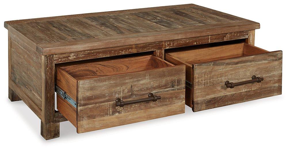 Randale Coffee Table - Premium Cocktail Table from Ashley Furniture - Just $786.71! Shop now at Furniture Wholesale Plus  We are the best furniture store in Nashville, Hendersonville, Goodlettsville, Madison, Antioch, Mount Juliet, Lebanon, Gallatin, Springfield, Murfreesboro, Franklin, Brentwood