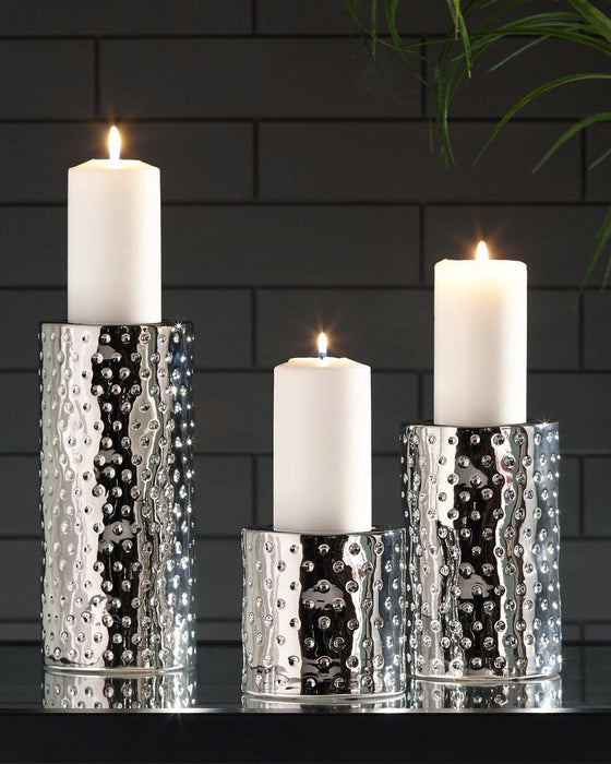 Marisa Candle Holder (Set of 3) - Premium Candle Holder from Ashley Furniture - Just $53.18! Shop now at Furniture Wholesale Plus  We are the best furniture store in Nashville, Hendersonville, Goodlettsville, Madison, Antioch, Mount Juliet, Lebanon, Gallatin, Springfield, Murfreesboro, Franklin, Brentwood