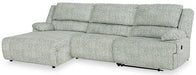 McClelland Reclining Sectional with Chaise - Premium Sectional from Ashley Furniture - Just $1521.90! Shop now at Furniture Wholesale Plus  We are the best furniture store in Nashville, Hendersonville, Goodlettsville, Madison, Antioch, Mount Juliet, Lebanon, Gallatin, Springfield, Murfreesboro, Franklin, Brentwood