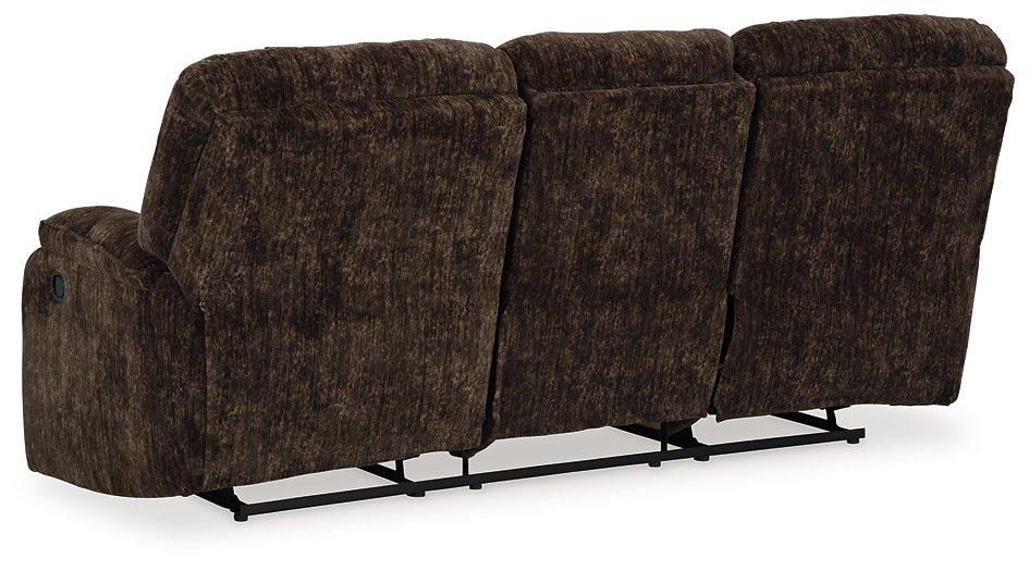 Soundwave Reclining Sofa with Drop Down Table - Premium Sofa from Ashley Furniture - Just $855.87! Shop now at Furniture Wholesale Plus  We are the best furniture store in Nashville, Hendersonville, Goodlettsville, Madison, Antioch, Mount Juliet, Lebanon, Gallatin, Springfield, Murfreesboro, Franklin, Brentwood