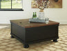 Valebeck Coffee Table with Lift Top - Premium Cocktail Table Lift from Ashley Furniture - Just $408.03! Shop now at Furniture Wholesale Plus  We are the best furniture store in Nashville, Hendersonville, Goodlettsville, Madison, Antioch, Mount Juliet, Lebanon, Gallatin, Springfield, Murfreesboro, Franklin, Brentwood