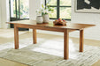 Dressonni Dining Extension Table - Premium Dining Table from Ashley Furniture - Just $726.02! Shop now at Furniture Wholesale Plus  We are the best furniture store in Nashville, Hendersonville, Goodlettsville, Madison, Antioch, Mount Juliet, Lebanon, Gallatin, Springfield, Murfreesboro, Franklin, Brentwood