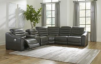 Center Line Power Reclining Sectional - Premium Sectional from Ashley Furniture - Just $2075.76! Shop now at Furniture Wholesale Plus  We are the best furniture store in Nashville, Hendersonville, Goodlettsville, Madison, Antioch, Mount Juliet, Lebanon, Gallatin, Springfield, Murfreesboro, Franklin, Brentwood