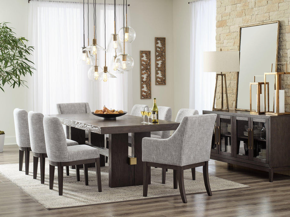 Burkhaus Dining Room Set - Premium Dining Room Set from Ashley Furniture - Just $1075.98! Shop now at Furniture Wholesale Plus  We are the best furniture store in Nashville, Hendersonville, Goodlettsville, Madison, Antioch, Mount Juliet, Lebanon, Gallatin, Springfield, Murfreesboro, Franklin, Brentwood