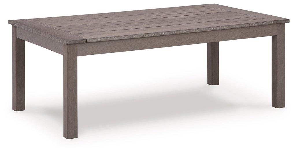 Hillside Barn Outdoor Coffee Table - Premium Outdoor Cocktail Table from Ashley Furniture - Just $307.40! Shop now at Furniture Wholesale Plus  We are the best furniture store in Nashville, Hendersonville, Goodlettsville, Madison, Antioch, Mount Juliet, Lebanon, Gallatin, Springfield, Murfreesboro, Franklin, Brentwood