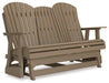 Hyland wave Outdoor Glider Loveseat - Premium Outdoor Seating from Ashley Furniture - Just $978.98! Shop now at Furniture Wholesale Plus  We are the best furniture store in Nashville, Hendersonville, Goodlettsville, Madison, Antioch, Mount Juliet, Lebanon, Gallatin, Springfield, Murfreesboro, Franklin, Brentwood