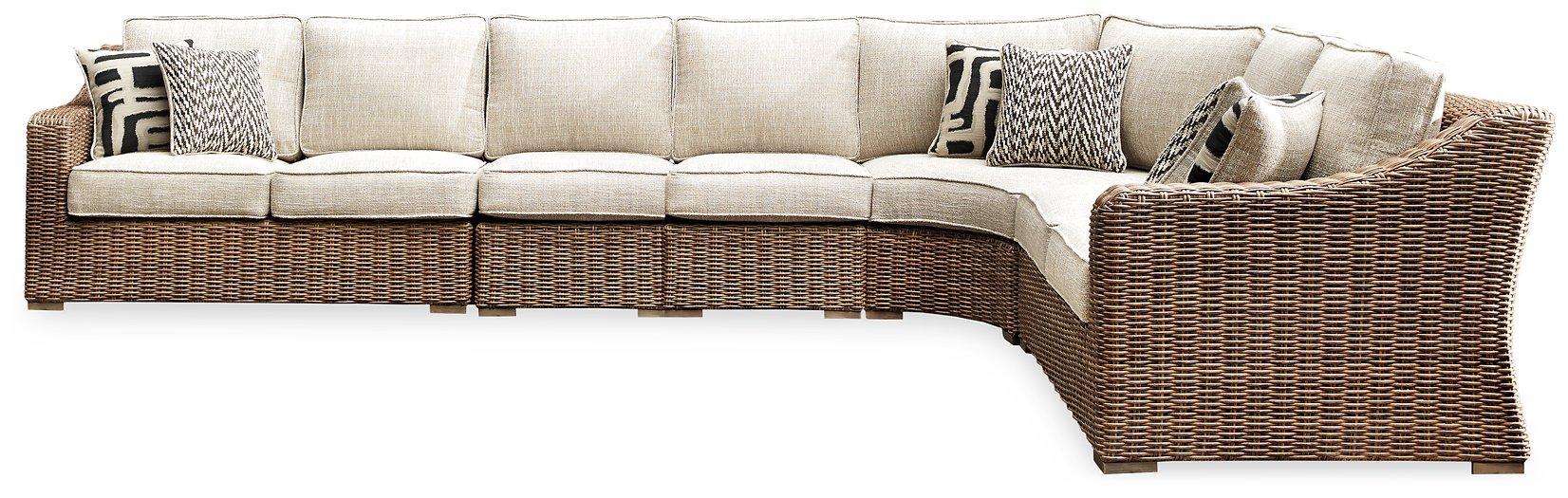 Beachcroft Outdoor Seating Set - Premium Outdoor Seating Set from Ashley Furniture - Just $2699.90! Shop now at Furniture Wholesale Plus  We are the best furniture store in Nashville, Hendersonville, Goodlettsville, Madison, Antioch, Mount Juliet, Lebanon, Gallatin, Springfield, Murfreesboro, Franklin, Brentwood