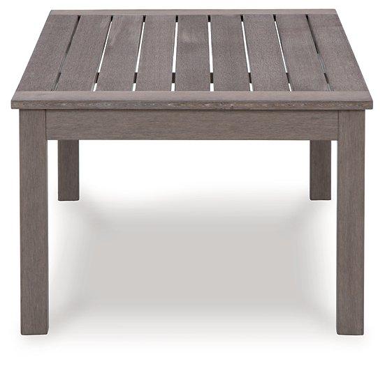 Hillside Barn Outdoor Coffee Table - Premium Outdoor Cocktail Table from Ashley Furniture - Just $307.40! Shop now at Furniture Wholesale Plus  We are the best furniture store in Nashville, Hendersonville, Goodlettsville, Madison, Antioch, Mount Juliet, Lebanon, Gallatin, Springfield, Murfreesboro, Franklin, Brentwood