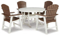 Genesis Bay Outdoor Dining Set - Premium Outdoor Dining Set from Ashley Furniture - Just $1512.37! Shop now at Furniture Wholesale Plus  We are the best furniture store in Nashville, Hendersonville, Goodlettsville, Madison, Antioch, Mount Juliet, Lebanon, Gallatin, Springfield, Murfreesboro, Franklin, Brentwood