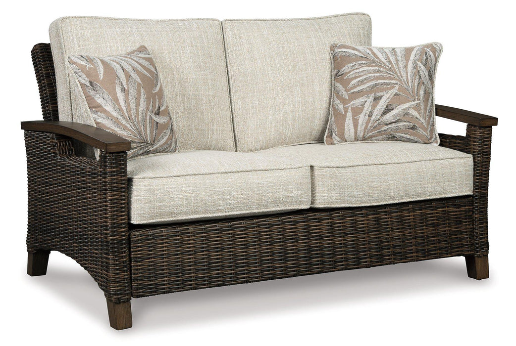 Paradise Trail Outdoor Seating Set - Premium Outdoor Seating Set from Ashley Furniture - Just $2325.63! Shop now at Furniture Wholesale Plus  We are the best furniture store in Nashville, Hendersonville, Goodlettsville, Madison, Antioch, Mount Juliet, Lebanon, Gallatin, Springfield, Murfreesboro, Franklin, Brentwood