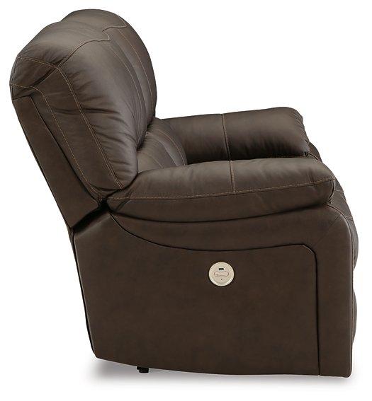 Leesworth Power Reclining Loveseat - Premium Loveseat from Ashley Furniture - Just $970.15! Shop now at Furniture Wholesale Plus  We are the best furniture store in Nashville, Hendersonville, Goodlettsville, Madison, Antioch, Mount Juliet, Lebanon, Gallatin, Springfield, Murfreesboro, Franklin, Brentwood