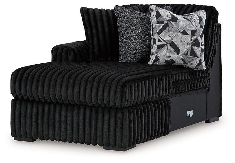 Midnight-Madness Sectional with Chaise - Premium Sectional from Ashley Furniture - Just $1572.08! Shop now at Furniture Wholesale Plus  We are the best furniture store in Nashville, Hendersonville, Goodlettsville, Madison, Antioch, Mount Juliet, Lebanon, Gallatin, Springfield, Murfreesboro, Franklin, Brentwood