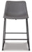 Centiar Counter Height Bar Stool - Premium Barstool from Ashley Furniture - Just $92.51! Shop now at Furniture Wholesale Plus  We are the best furniture store in Nashville, Hendersonville, Goodlettsville, Madison, Antioch, Mount Juliet, Lebanon, Gallatin, Springfield, Murfreesboro, Franklin, Brentwood