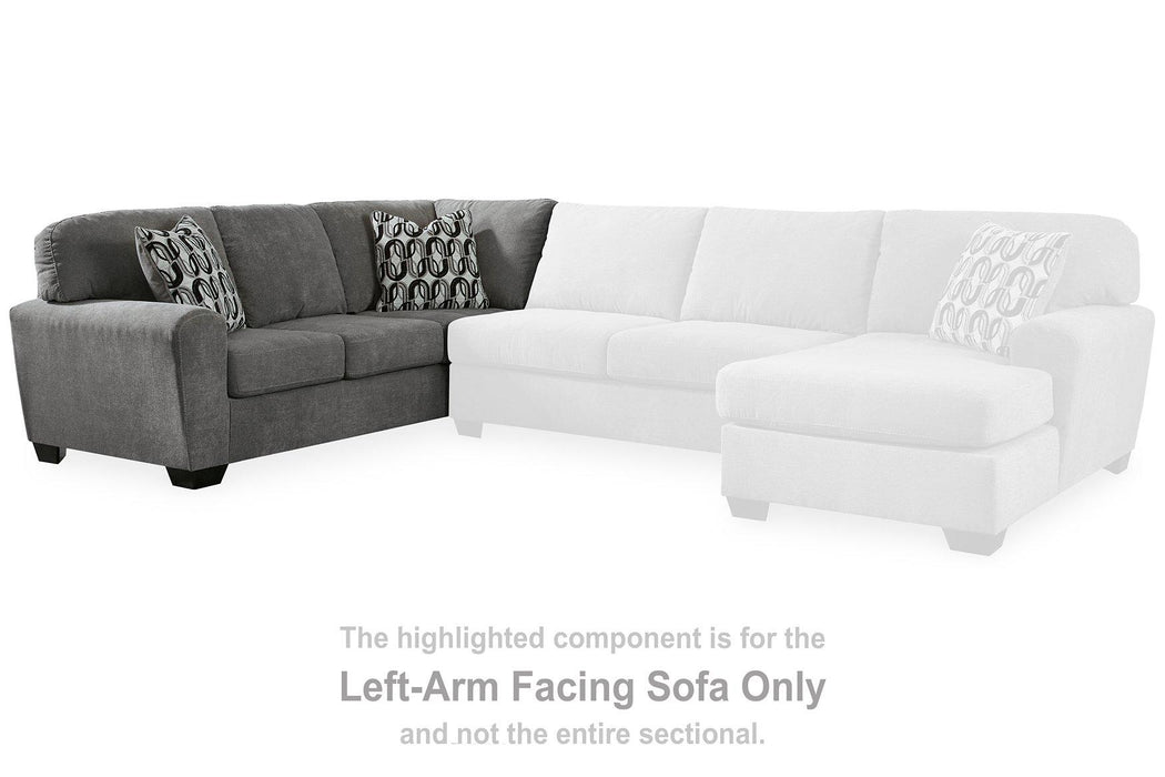 Birkdale Court Sectional with Chaise - Premium Sectional from Ashley Furniture - Just $1137.94! Shop now at Furniture Wholesale Plus  We are the best furniture store in Nashville, Hendersonville, Goodlettsville, Madison, Antioch, Mount Juliet, Lebanon, Gallatin, Springfield, Murfreesboro, Franklin, Brentwood