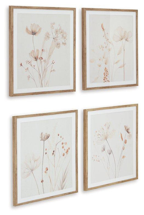 Bondner Wall Art (Set of 4) - Premium Wall Art from Ashley Furniture - Just $166.28! Shop now at Furniture Wholesale Plus  We are the best furniture store in Nashville, Hendersonville, Goodlettsville, Madison, Antioch, Mount Juliet, Lebanon, Gallatin, Springfield, Murfreesboro, Franklin, Brentwood