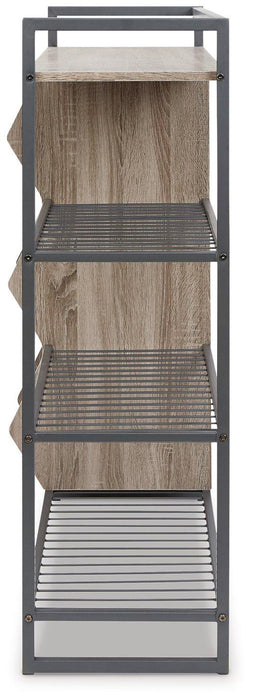 Maccenet Shoe Rack - Premium Bookcase from Ashley Furniture - Just $171.92! Shop now at Furniture Wholesale Plus  We are the best furniture store in Nashville, Hendersonville, Goodlettsville, Madison, Antioch, Mount Juliet, Lebanon, Gallatin, Springfield, Murfreesboro, Franklin, Brentwood