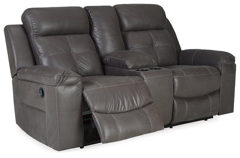 Jesolo Reclining Loveseat with Console - Premium Loveseat from Ashley Furniture - Just $929! Shop now at Furniture Wholesale Plus  We are the best furniture store in Nashville, Hendersonville, Goodlettsville, Madison, Antioch, Mount Juliet, Lebanon, Gallatin, Springfield, Murfreesboro, Franklin, Brentwood