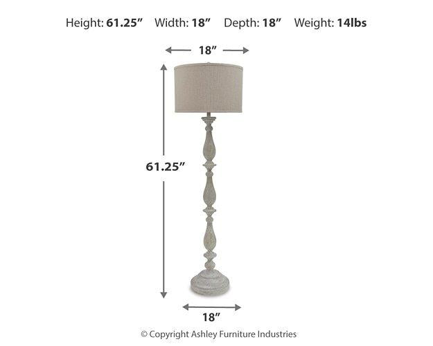 Bernadate Lamp Set - Premium Floor Lamps Set from Ashley Furniture - Just $268.78! Shop now at Furniture Wholesale Plus  We are the best furniture store in Nashville, Hendersonville, Goodlettsville, Madison, Antioch, Mount Juliet, Lebanon, Gallatin, Springfield, Murfreesboro, Franklin, Brentwood