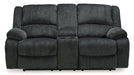 Draycoll Power Reclining Loveseat with Console - Premium Loveseat from Ashley Furniture - Just $897.77! Shop now at Furniture Wholesale Plus  We are the best furniture store in Nashville, Hendersonville, Goodlettsville, Madison, Antioch, Mount Juliet, Lebanon, Gallatin, Springfield, Murfreesboro, Franklin, Brentwood