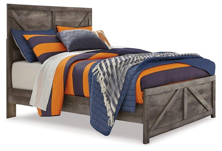 Wynnlow Crossbuck Bed - Premium Bed from Ashley Furniture - Just $243.35! Shop now at Furniture Wholesale Plus  We are the best furniture store in Nashville, Hendersonville, Goodlettsville, Madison, Antioch, Mount Juliet, Lebanon, Gallatin, Springfield, Murfreesboro, Franklin, Brentwood