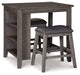 Caitbrook Counter Height Dining Table and Bar Stools (Set of 3) - Premium Counter Height Table from Ashley Furniture - Just $414.29! Shop now at Furniture Wholesale Plus  We are the best furniture store in Nashville, Hendersonville, Goodlettsville, Madison, Antioch, Mount Juliet, Lebanon, Gallatin, Springfield, Murfreesboro, Franklin, Brentwood