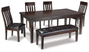 Haddigan Dining Set - Premium Dining Room Set from Ashley Furniture - Just $874.84! Shop now at Furniture Wholesale Plus  We are the best furniture store in Nashville, Hendersonville, Goodlettsville, Madison, Antioch, Mount Juliet, Lebanon, Gallatin, Springfield, Murfreesboro, Franklin, Brentwood