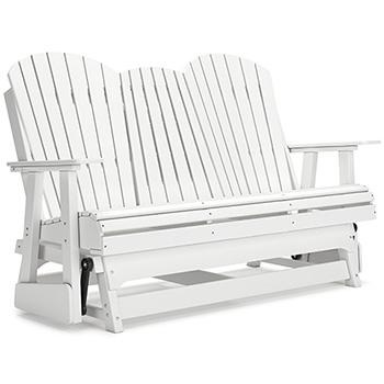 Hyland wave Outdoor Glider Loveseat - Premium Outdoor Seating from Ashley Furniture - Just $978.98! Shop now at Furniture Wholesale Plus  We are the best furniture store in Nashville, Hendersonville, Goodlettsville, Madison, Antioch, Mount Juliet, Lebanon, Gallatin, Springfield, Murfreesboro, Franklin, Brentwood