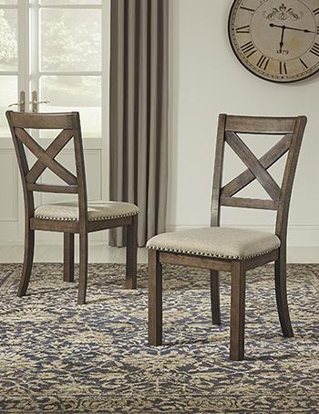 Moriville Dining Chair - Premium Dining Chair from Ashley Furniture - Just $104.58! Shop now at Furniture Wholesale Plus  We are the best furniture store in Nashville, Hendersonville, Goodlettsville, Madison, Antioch, Mount Juliet, Lebanon, Gallatin, Springfield, Murfreesboro, Franklin, Brentwood