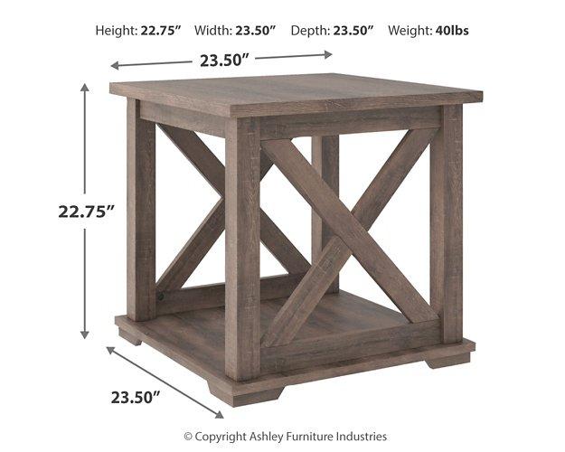 Arlenbry End Table - Premium End Table from Ashley Furniture - Just $134.39! Shop now at Furniture Wholesale Plus  We are the best furniture store in Nashville, Hendersonville, Goodlettsville, Madison, Antioch, Mount Juliet, Lebanon, Gallatin, Springfield, Murfreesboro, Franklin, Brentwood