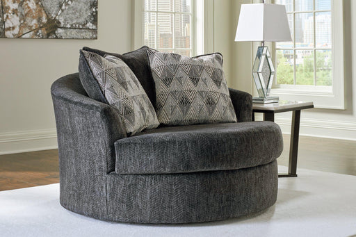 Biddeford Oversized Swivel Accent Chair - Premium Chair from Ashley Furniture - Just $666.67! Shop now at Furniture Wholesale Plus  We are the best furniture store in Nashville, Hendersonville, Goodlettsville, Madison, Antioch, Mount Juliet, Lebanon, Gallatin, Springfield, Murfreesboro, Franklin, Brentwood