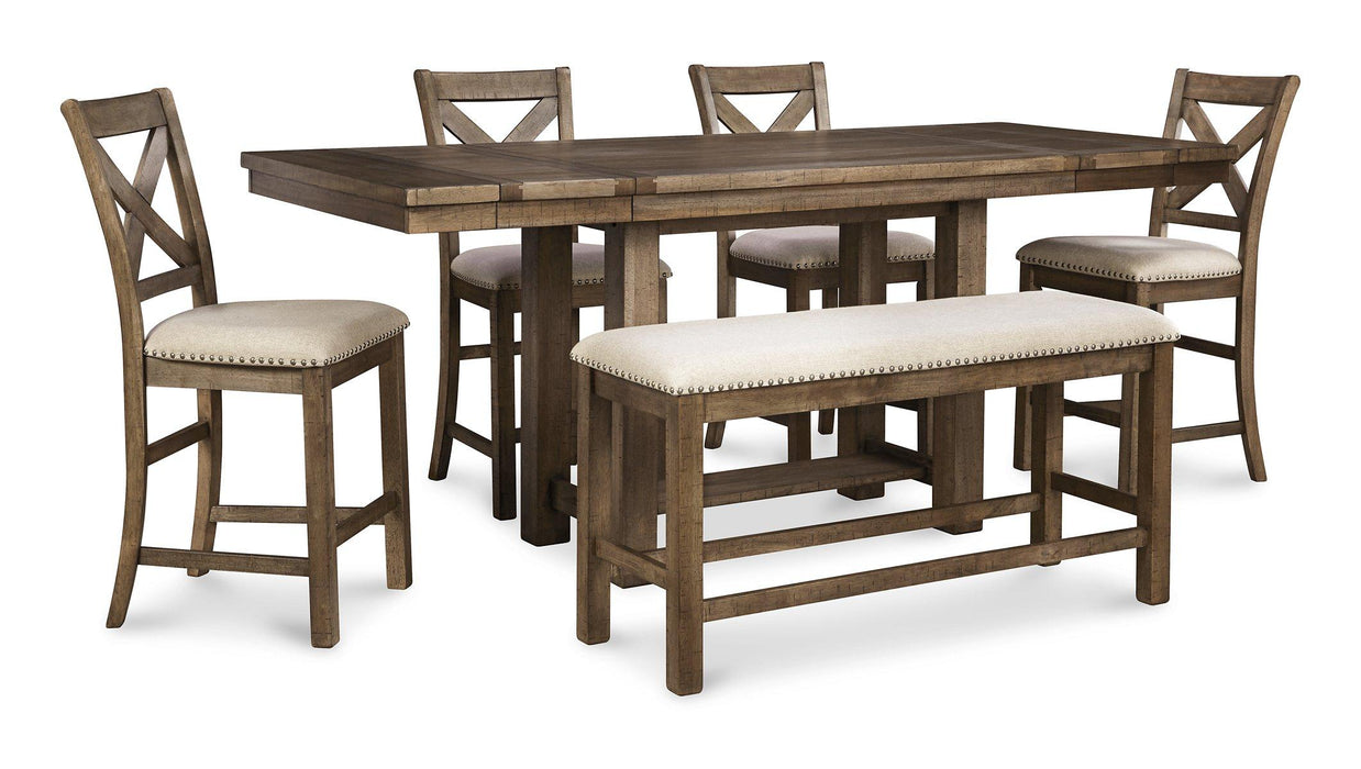 Moriville Counter Height Dining Extension Table - Premium Counter Height Table from Ashley Furniture - Just $726.02! Shop now at Furniture Wholesale Plus  We are the best furniture store in Nashville, Hendersonville, Goodlettsville, Madison, Antioch, Mount Juliet, Lebanon, Gallatin, Springfield, Murfreesboro, Franklin, Brentwood