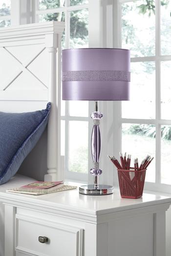 Nyssa Table Lamp - Premium Table Lamp Youth from Ashley Furniture - Just $62.01! Shop now at Furniture Wholesale Plus  We are the best furniture store in Nashville, Hendersonville, Goodlettsville, Madison, Antioch, Mount Juliet, Lebanon, Gallatin, Springfield, Murfreesboro, Franklin, Brentwood