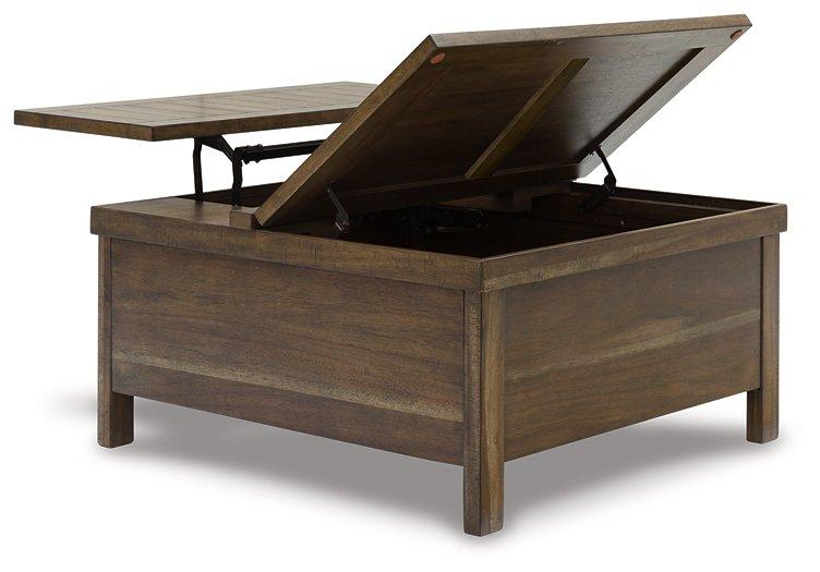 Moriville Lift-Top Coffee Table - Premium Cocktail Table Lift from Ashley Furniture - Just $403.62! Shop now at Furniture Wholesale Plus  We are the best furniture store in Nashville, Hendersonville, Goodlettsville, Madison, Antioch, Mount Juliet, Lebanon, Gallatin, Springfield, Murfreesboro, Franklin, Brentwood